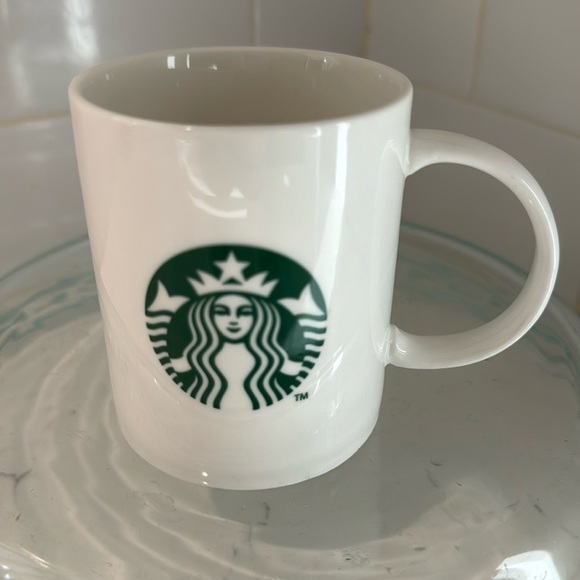 Starbucks Other - Starbucks Classic White Mug With Green Siran logo 2011 Coffee Tea 8oz